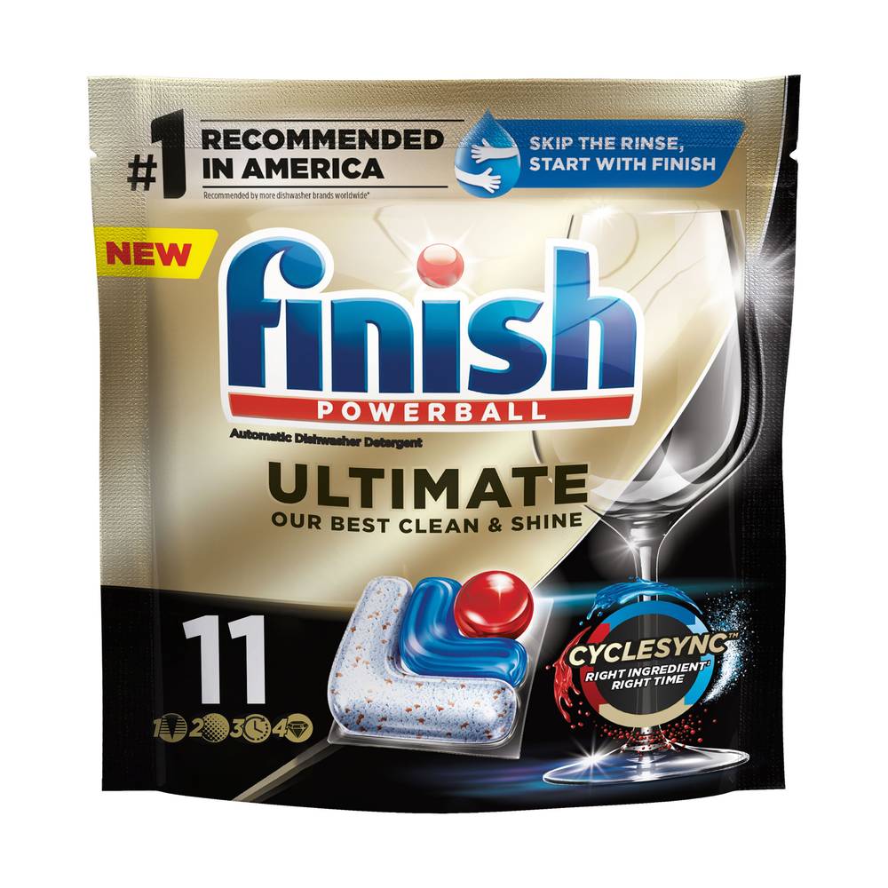 Finish Ultimate Dishwasher Detergent (11 ct )