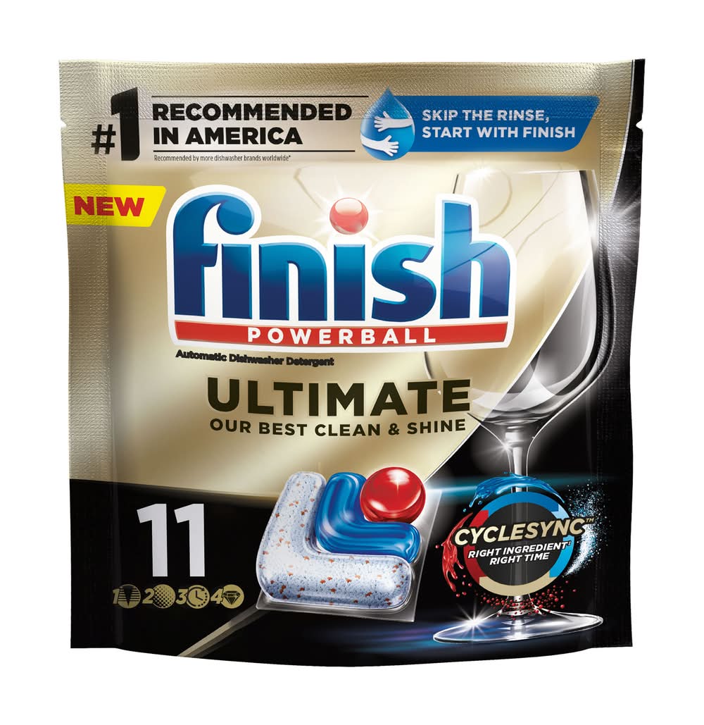 Finish Ultimate Dishwasher Detergent Tablets (4.4 oz, 11 ct)