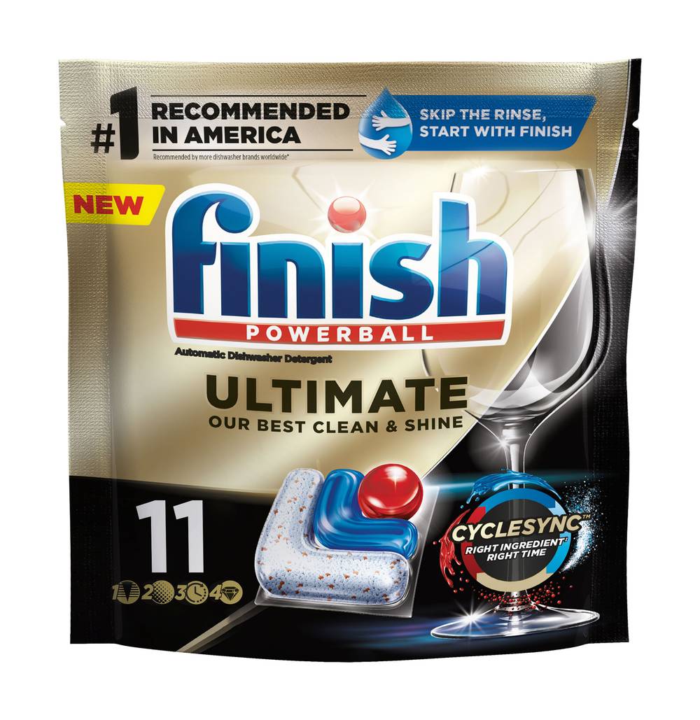 Finish Ultimate Dishwasher Detergent (11 ct)