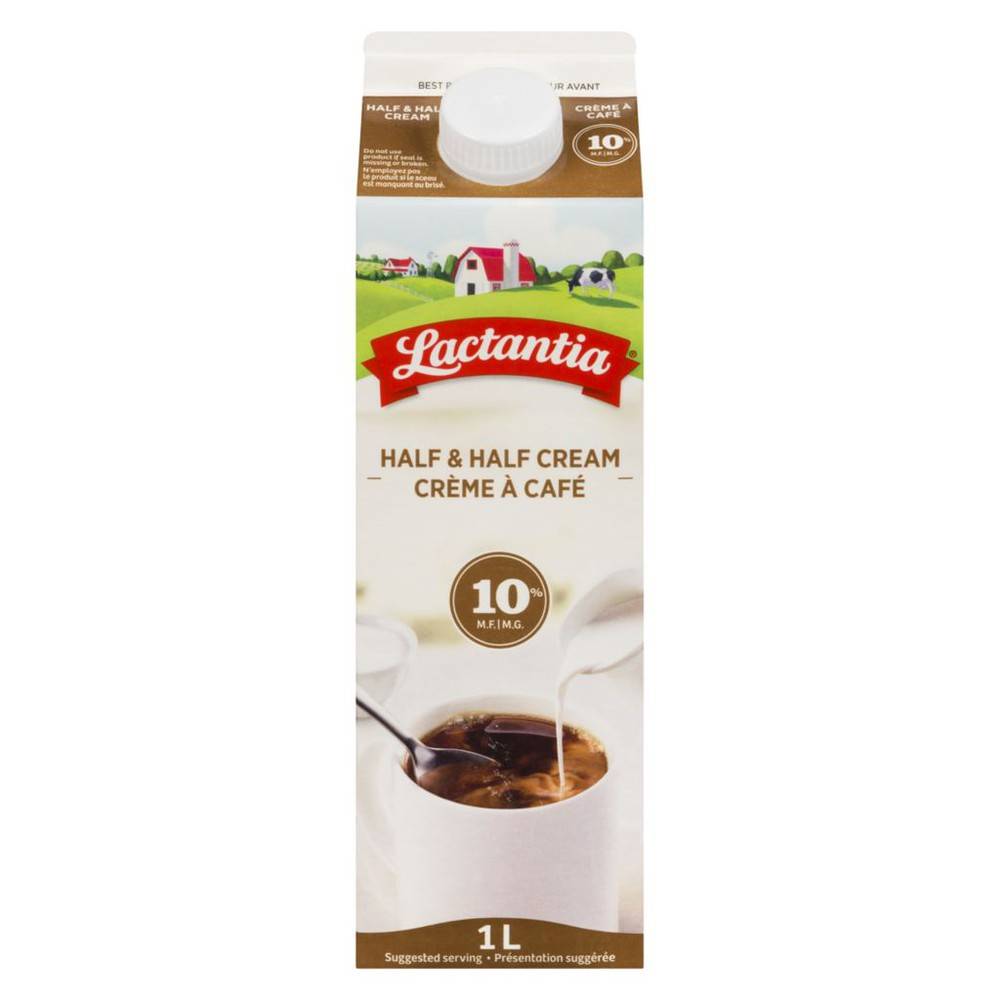 Lactantia 10% Half & Half Cream (1 L)