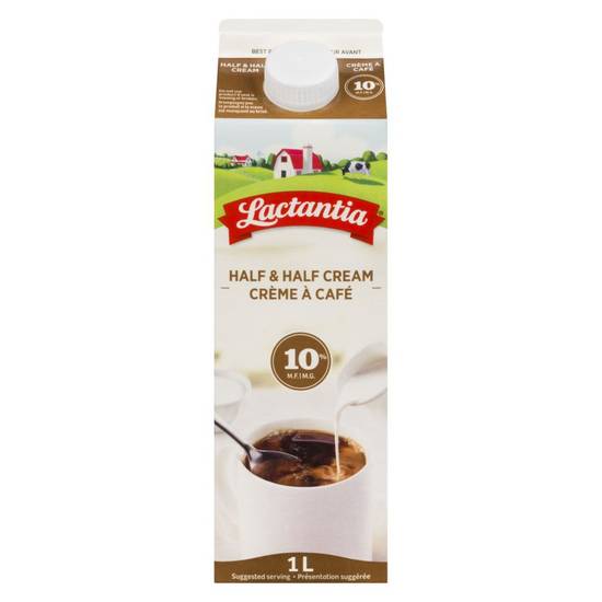 Lactantia Half & Half Cream 10% (1 L)