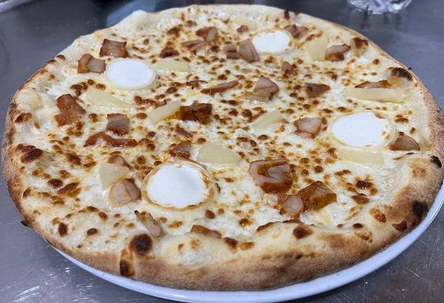 Pizzea hawaïenne poulet 🍕🍗🍍