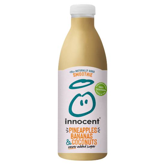 Innocent Smoothie Pineapples, Bananas & Coconuts 750ml