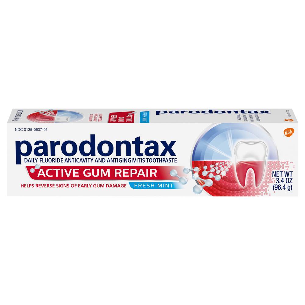 Parodontax Active Gum Repair Fresh Mint Toothpaste (3.4 oz)