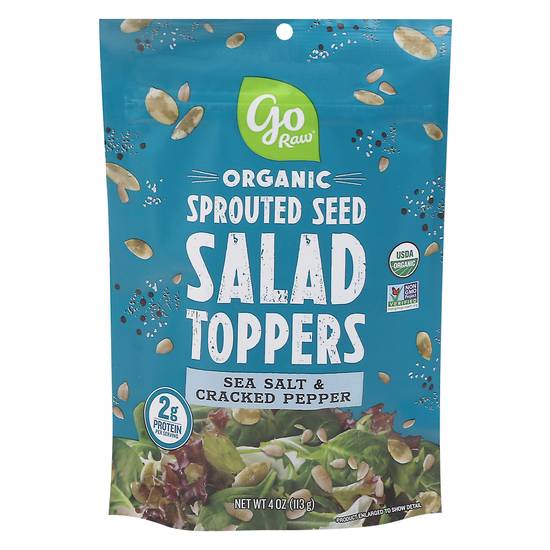 Go Raw Organic Sprouted Seed Sea Salt & Cracked Pepper Salad Toppers