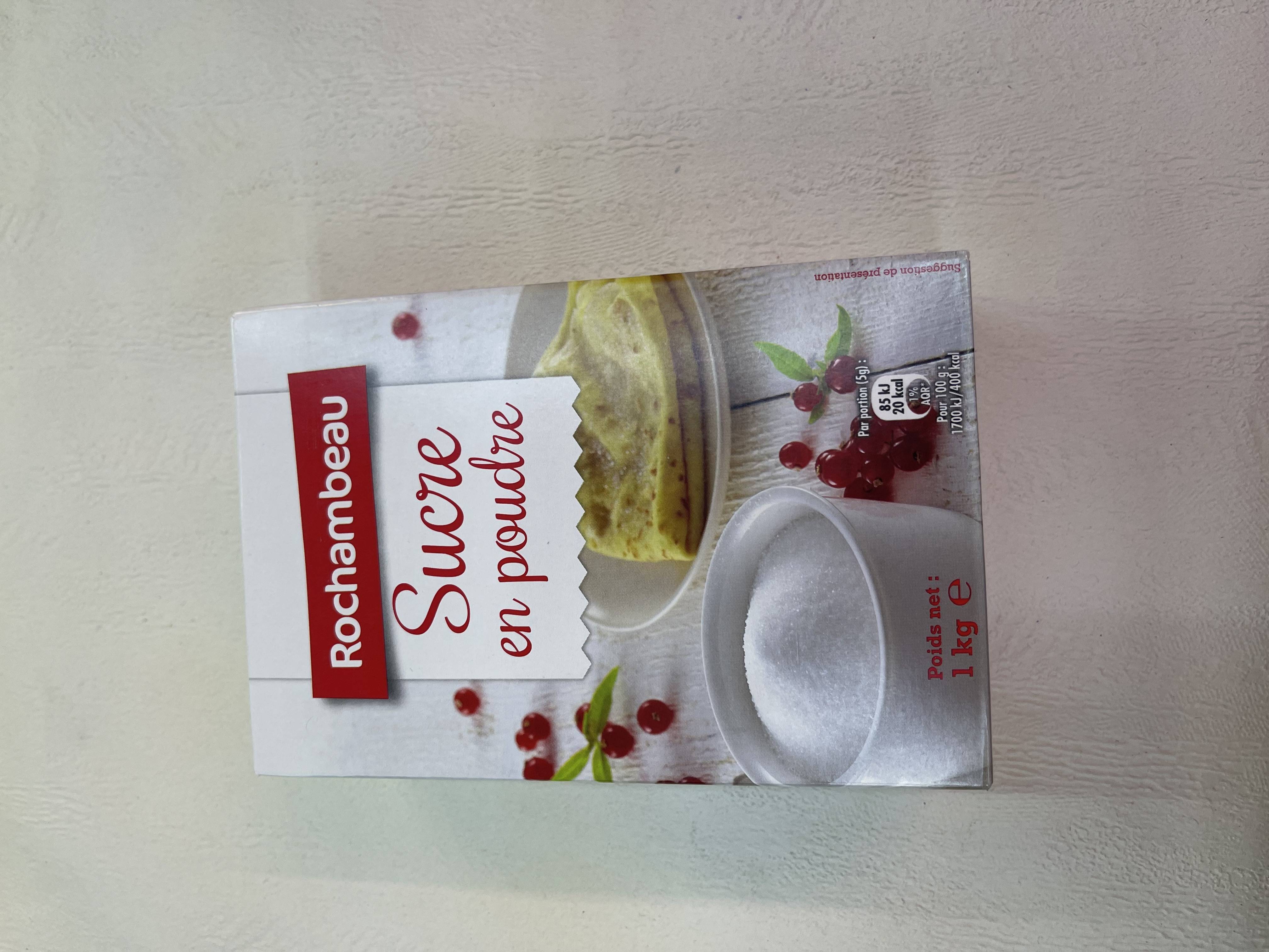 SUCRE EN POUDRE 1KG