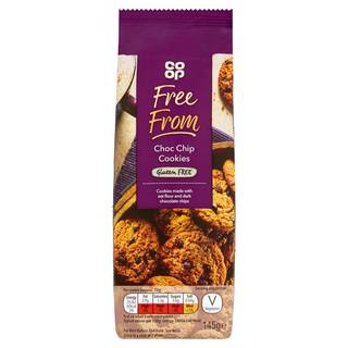 Co Op Free From Choc Chip Cookies 145g