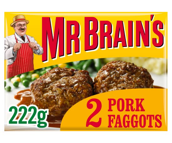Mr Brain's Pork Faggots (222g)