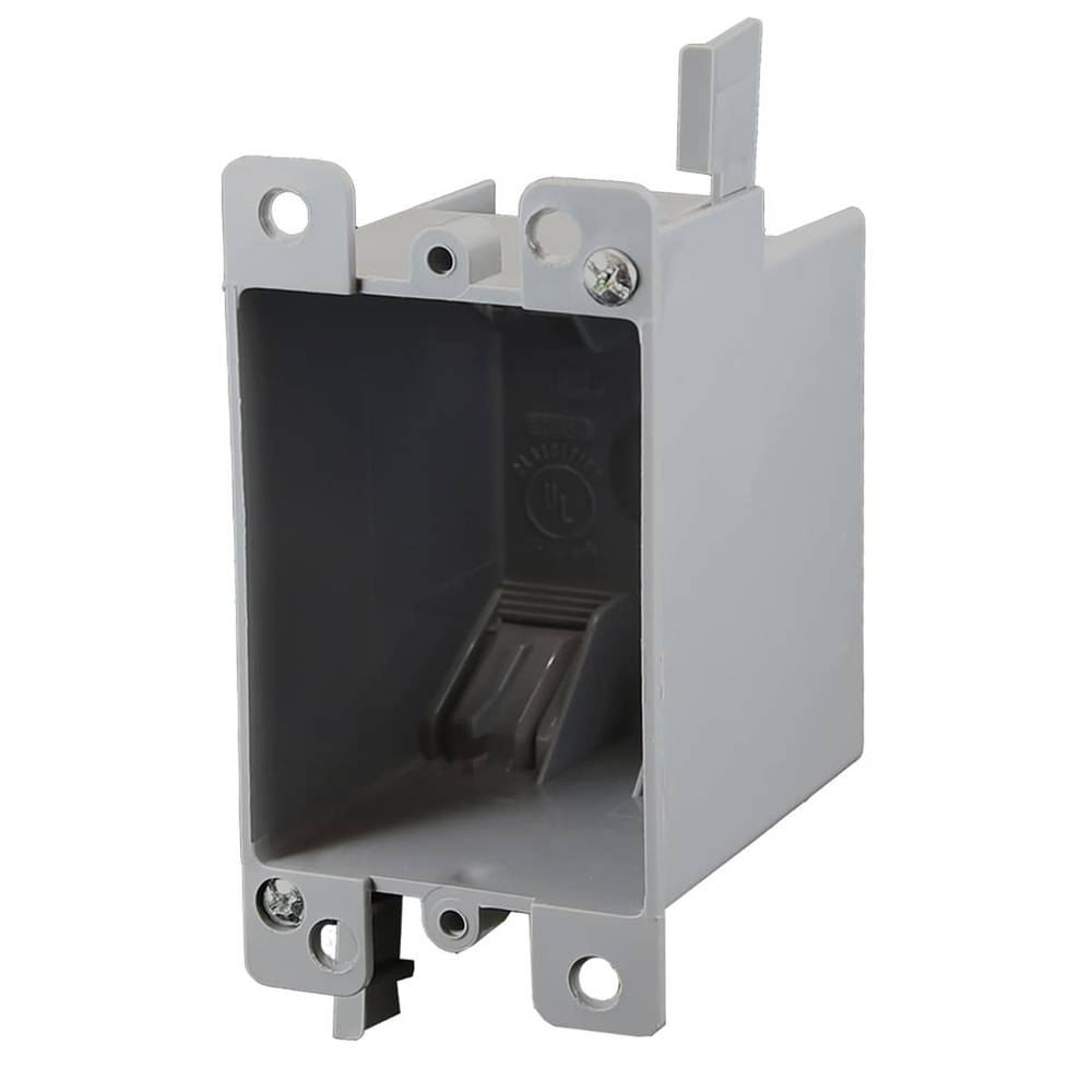 CANTEX 1-Gang PVC Old Work Switch/Outlet Electrical Box | LEZ21SO