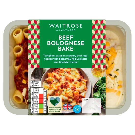 Waitrose & Partners Beef Bolognese Bake
