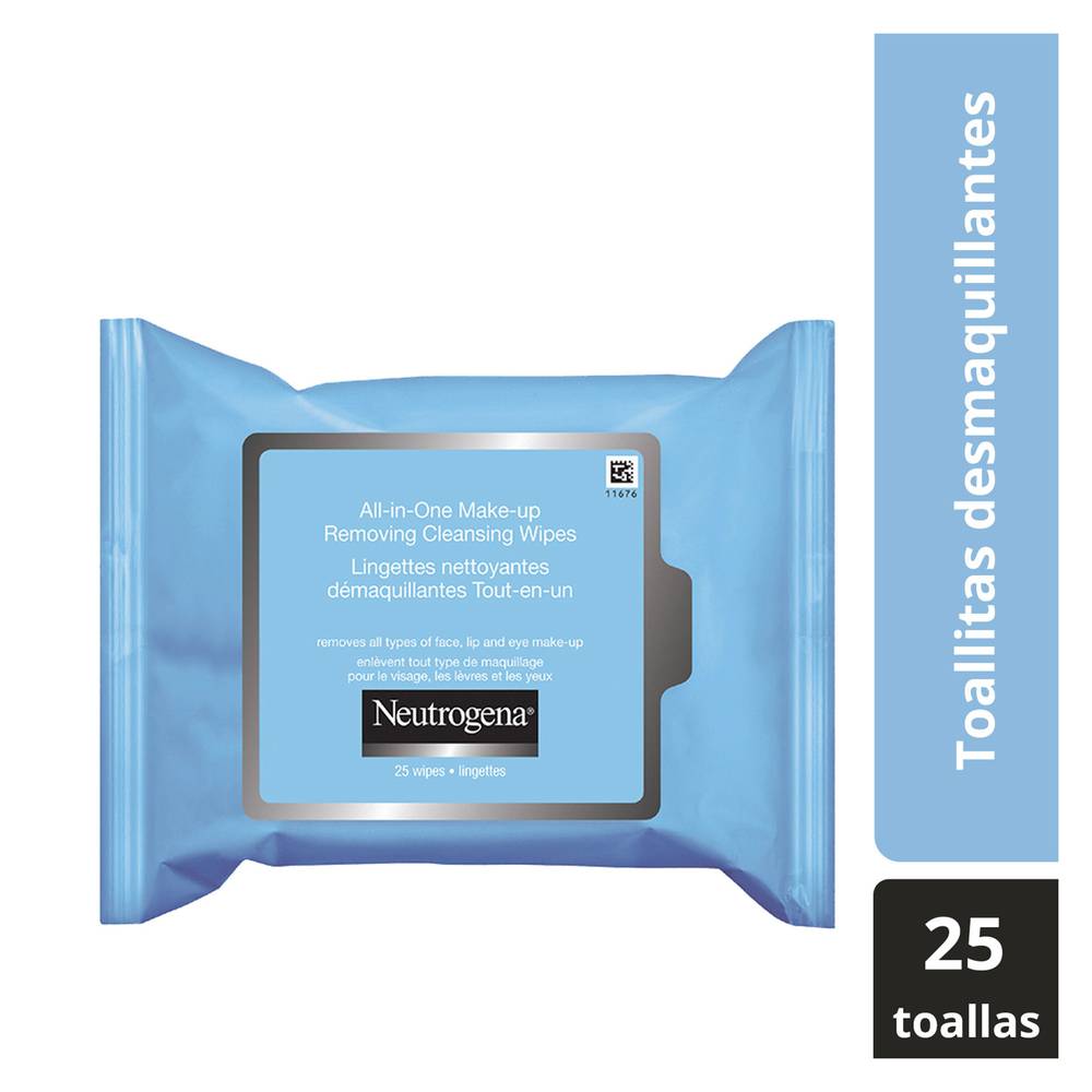 Neutrogena toallitas desmaquillantes (25 un)