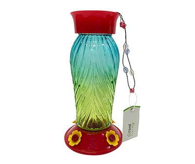 Real Living Hummingbird Feeder Glass (yellow)