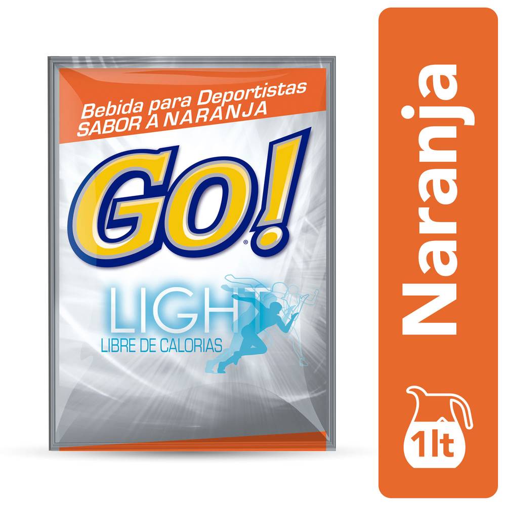 Zuko Go! · Bebida isotónica light sabor naranja (8 g)