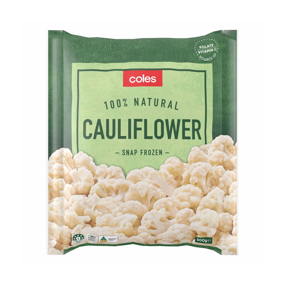 Coles Frozen Cauliflower 500g