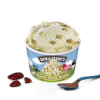 Glace Ben& Jerry's-Vanille Pecan Brittle 100 ml