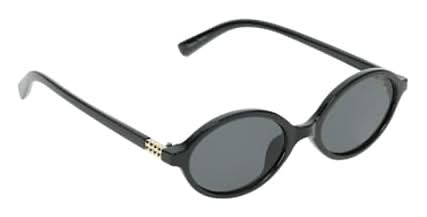 Juniors Oval Sunglasses Black