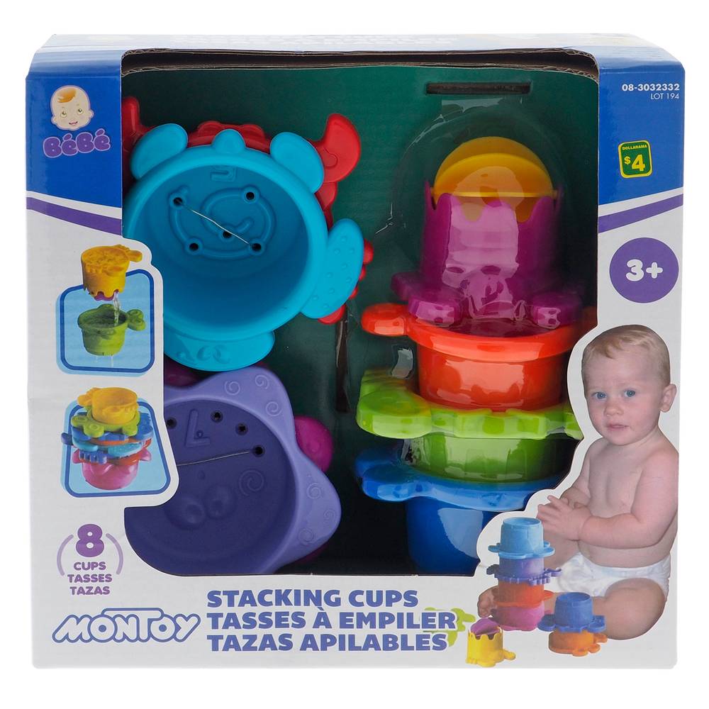 Montoy Baby Stackable Cups Play Set