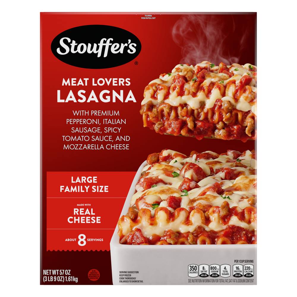 Stouffer's Meat Lovers Lasagna Family Size (3.56 lbs)