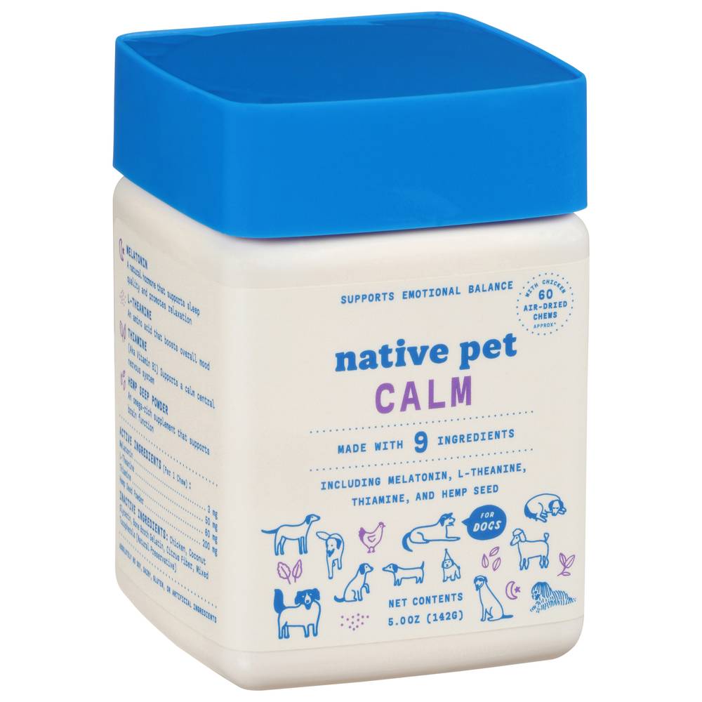 Native Pet Calm Air Dried Chews