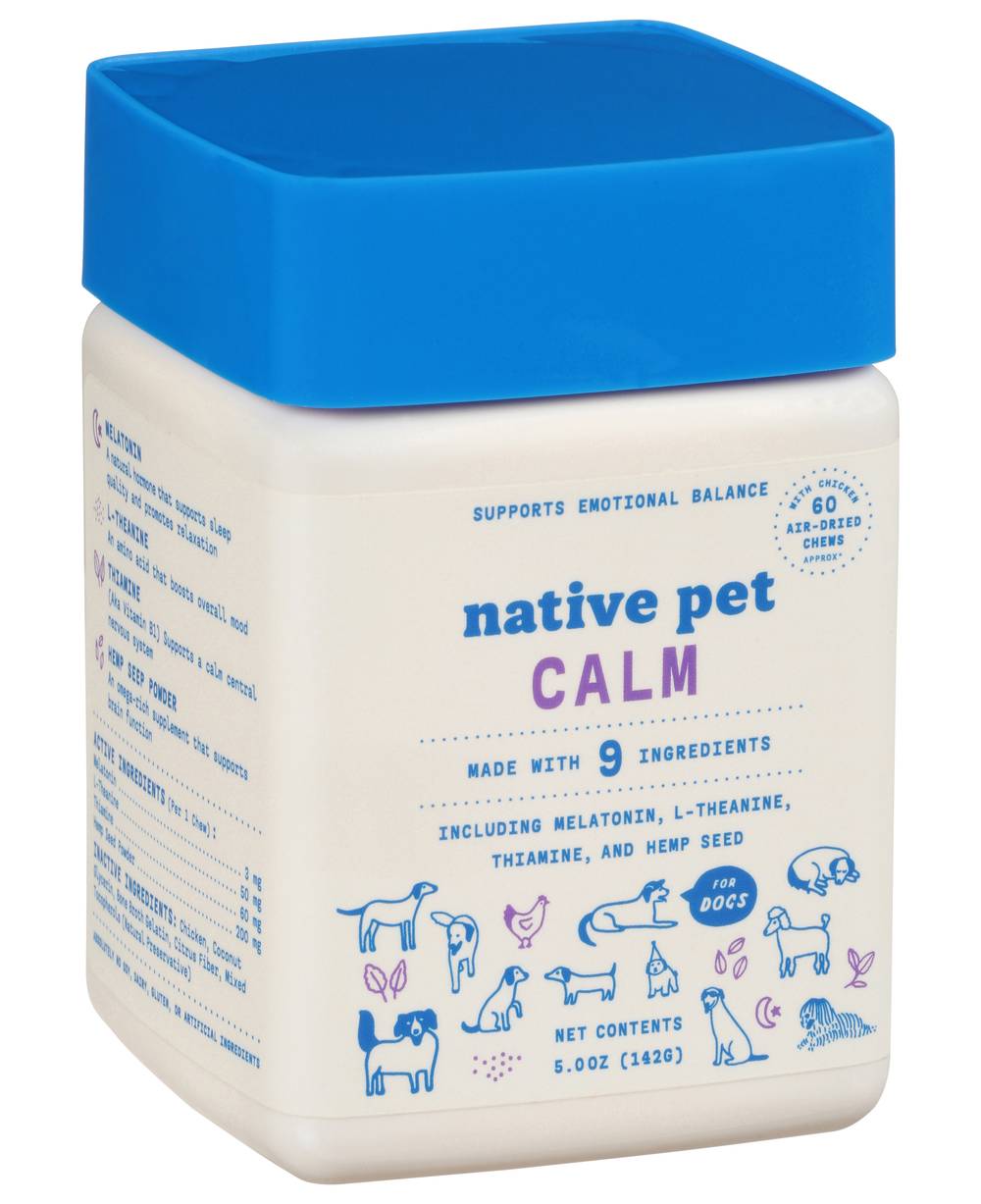 Native Pet Calm Air Dried Chews (5 oz)
