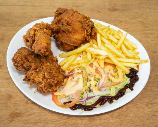 Menu chicken dinner