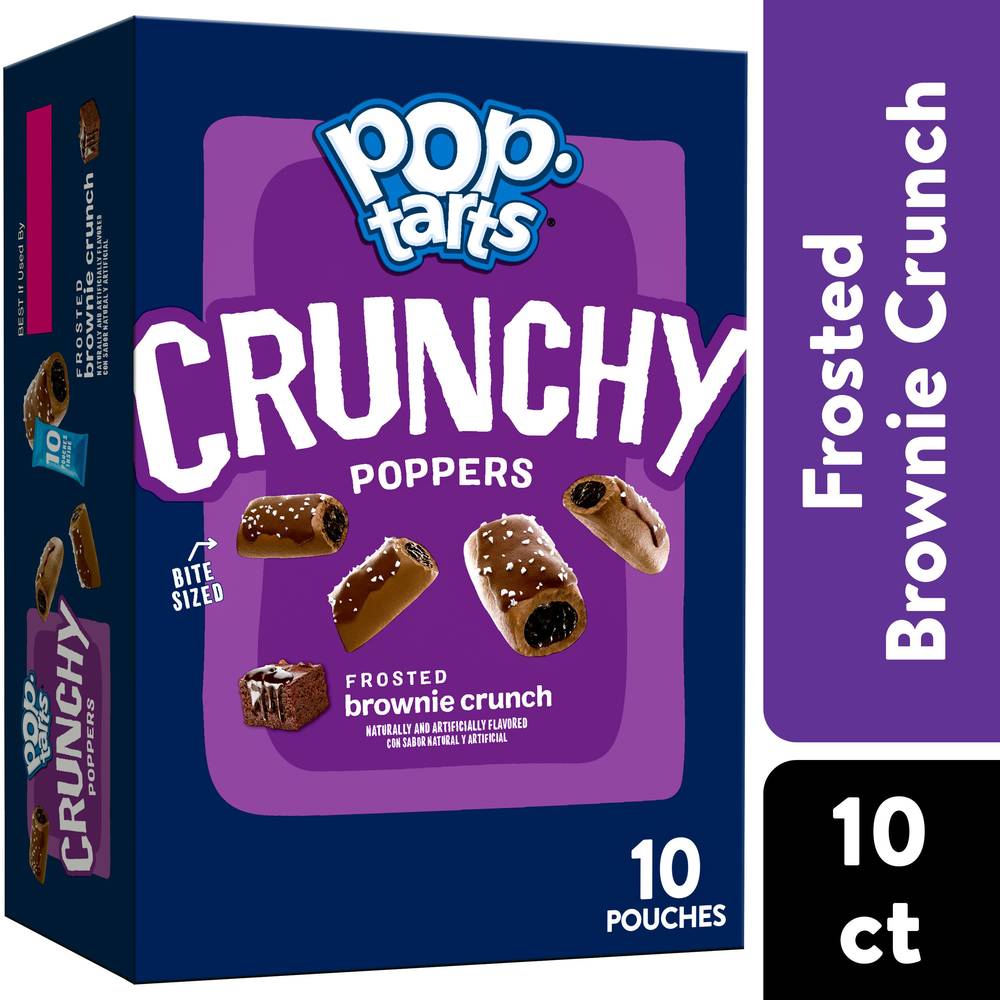 Pop-Tarts Frosted Brownie Crunchy Poppers (1 oz, 10 ct)