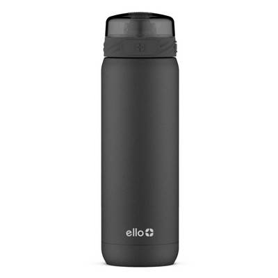 Ello Cooper Stainless Steel Water Bottle ( black)