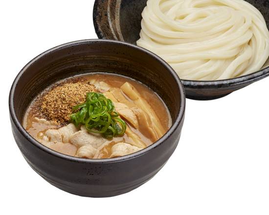 魚介豚骨つけ麵うどん