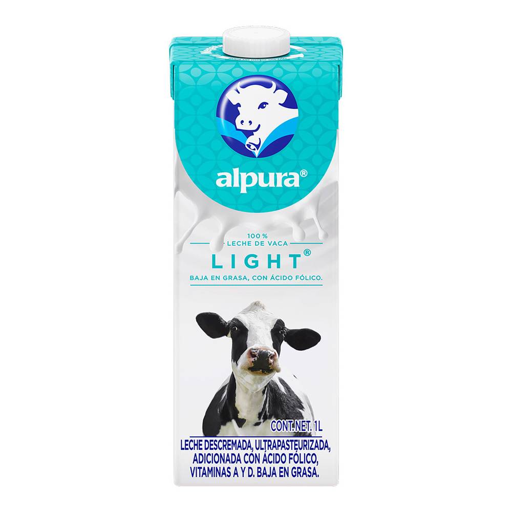 Alpura · Light leche descremada (1 L)