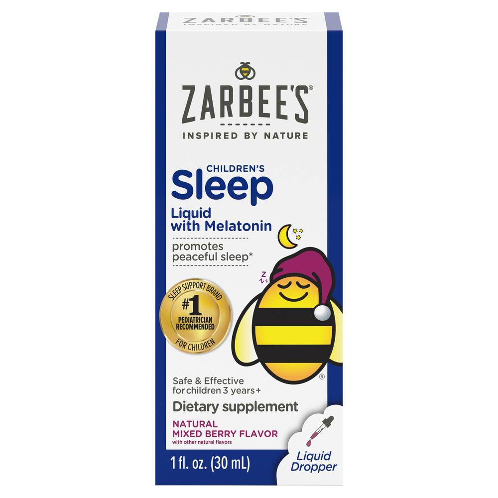 Zarbee's Naturals Sleep Children's Liquid With Melatonin