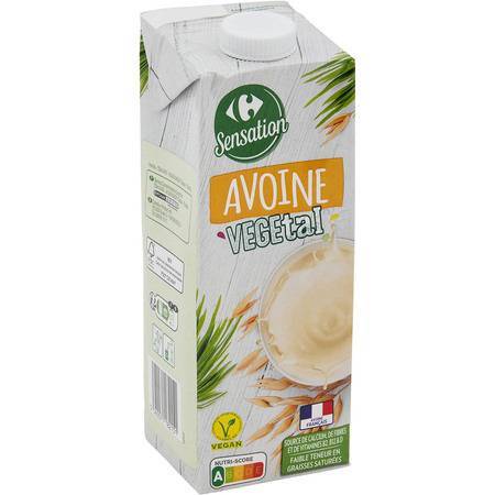 Carrefour Sensation - Boisson végétal (1 L) (avoine)
