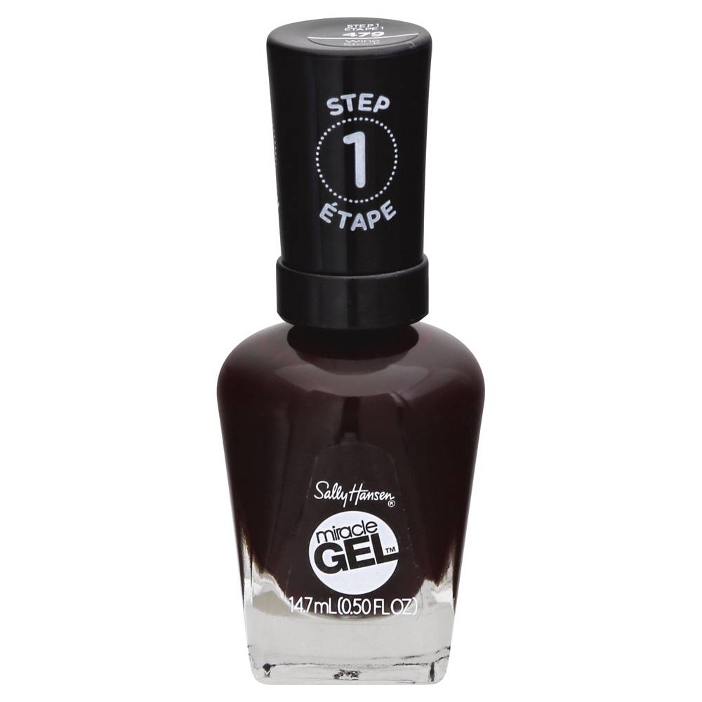 Sally Hansen Miracle Gel Nail Polish, 480 Wine Stock (0.5 fl oz)