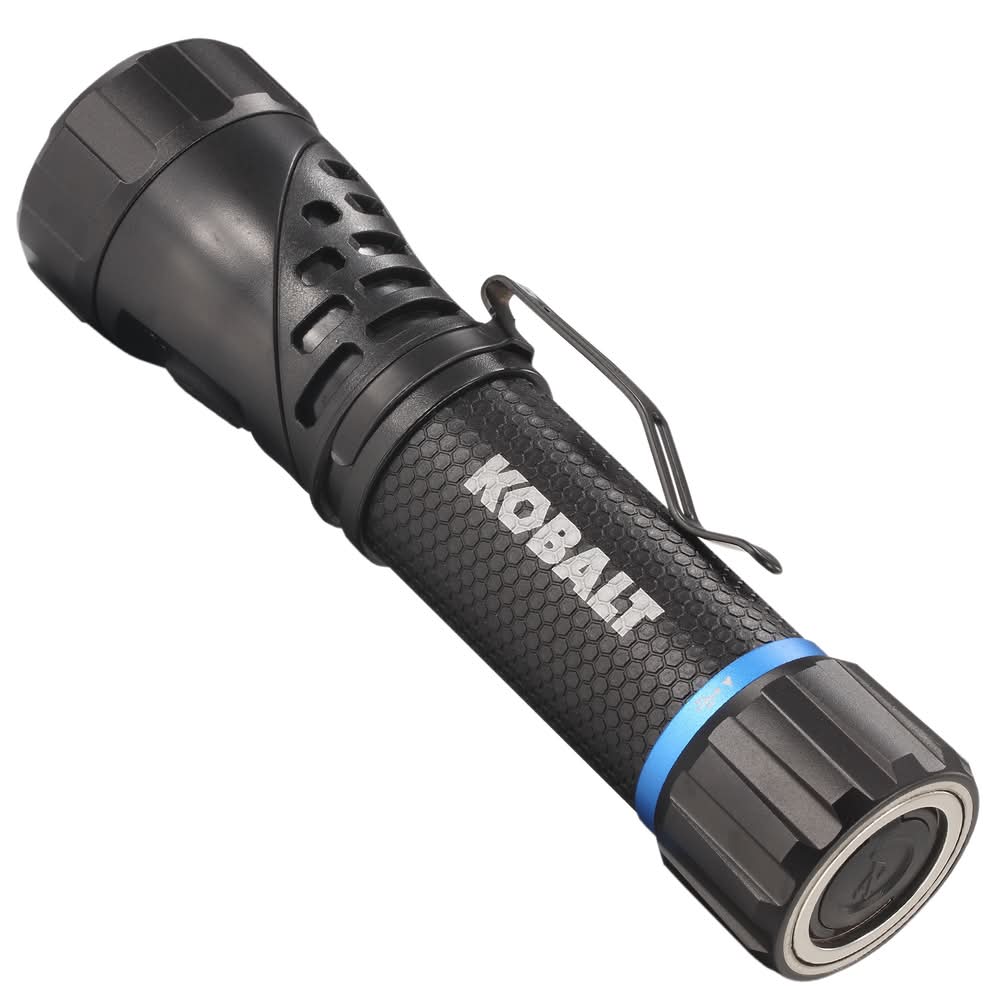 Kobalt 1000-Lumen 4 -Mode LED Rechargeable Spotlight Flashlight | KFSWVL1000PP