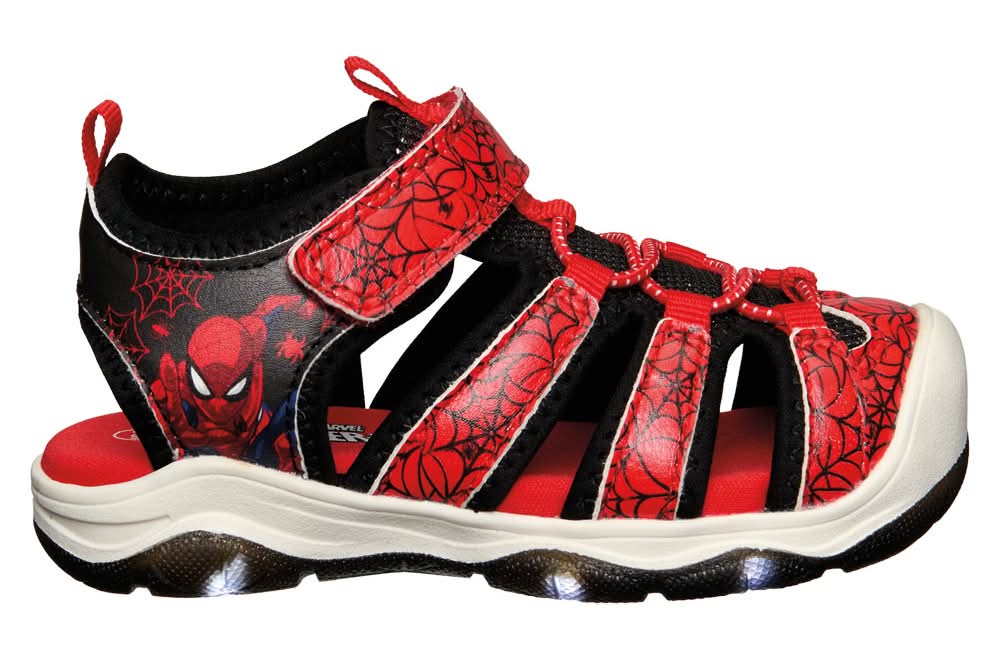 Licensed Spiderman Toddler Character Light Up Shoes, 11