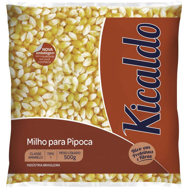 Kicaldo milho para pipoca premium (500 g)