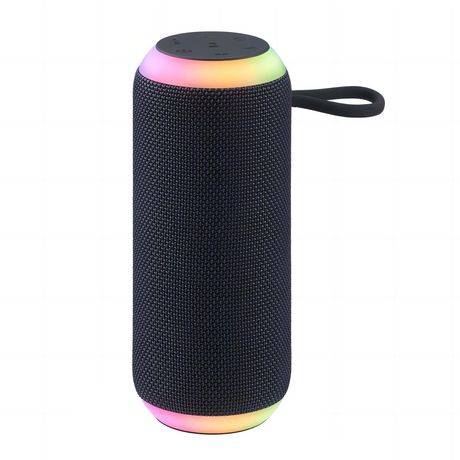 Onn Bluetooth Rugged Speaker With Led Lighting Effects, Medium