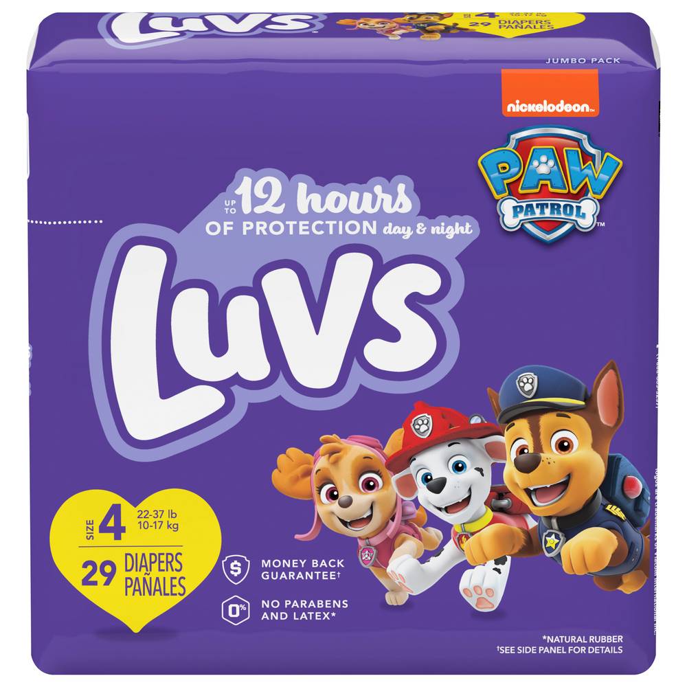 Luvs Diapers Size 4 (29 ct)