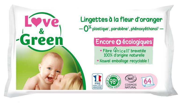 Lingette a la fleur d oranger - love & green - 64