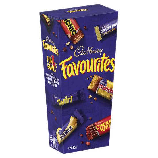Cadbury Favourites Boxed Chocolate 520g