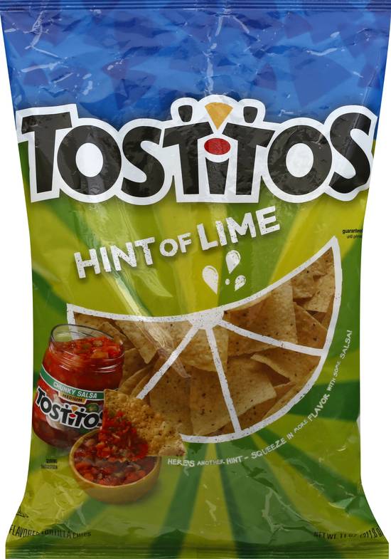 Tostitos Hint Of Lime Tortilla Chips