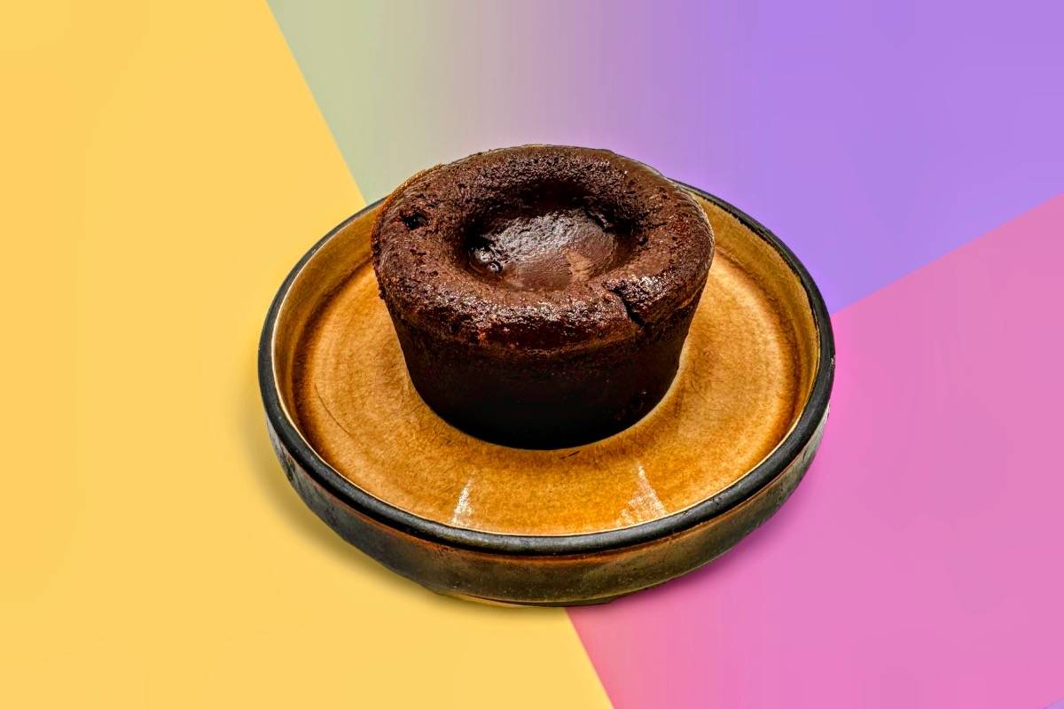 Fondant chocolat création 🍫🥭