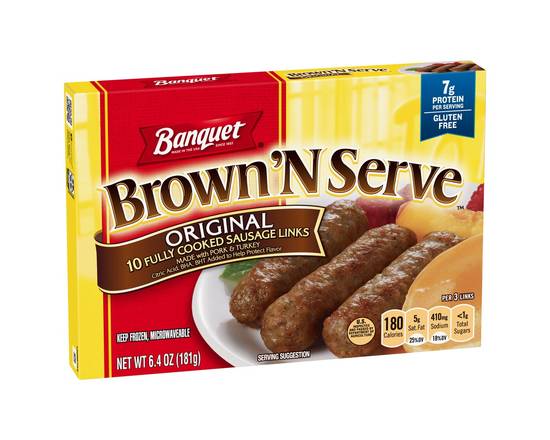 Banquet · Original Brown 'N Serve Sausage Links (10 links)