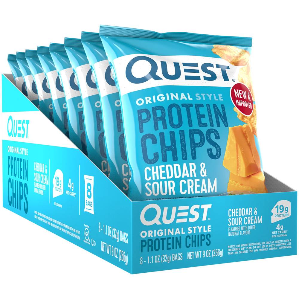 Quest Protein Chips (cheddar -sour cream)