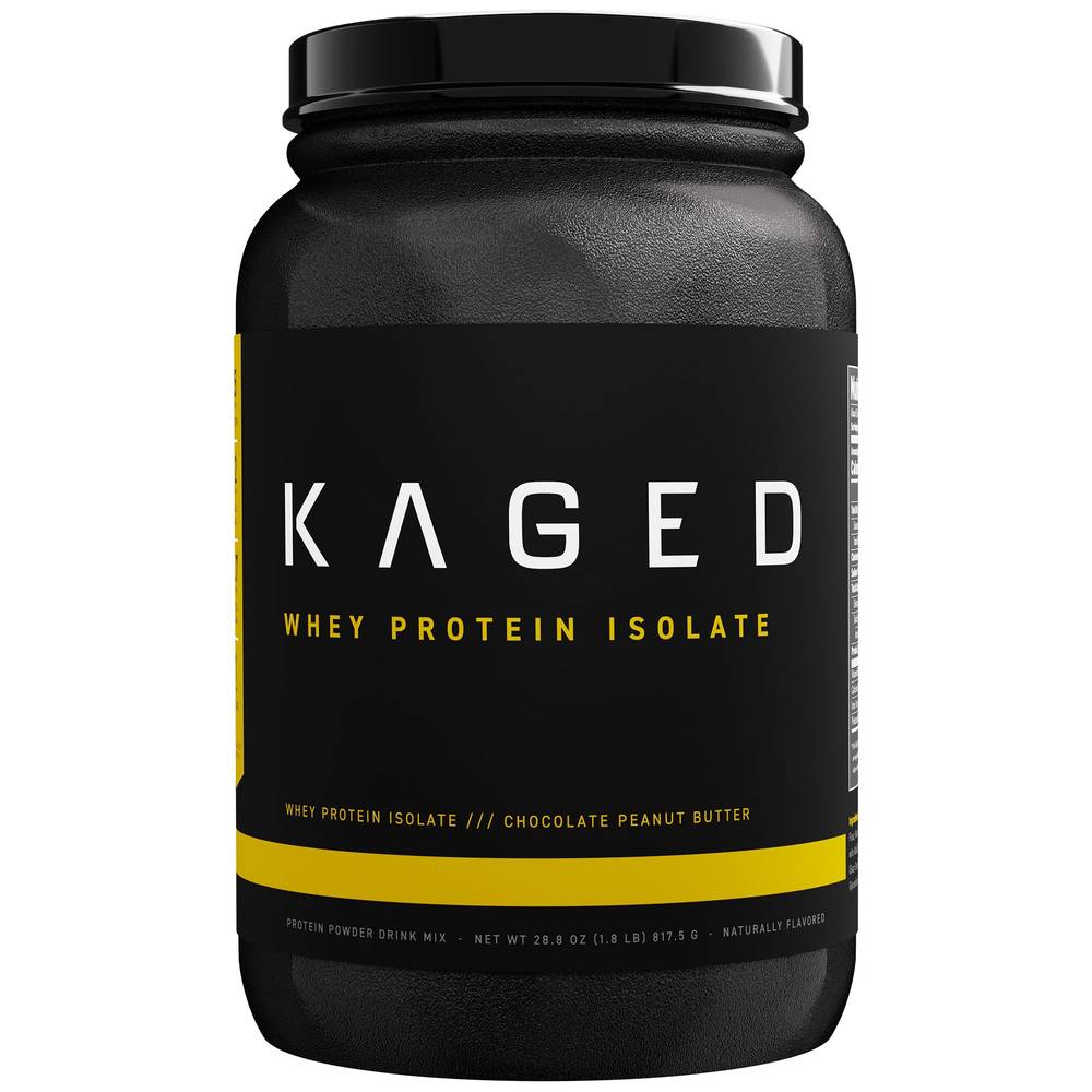 Kaged Whey Protein Isolate Powder Drink Mix (28.8 oz)