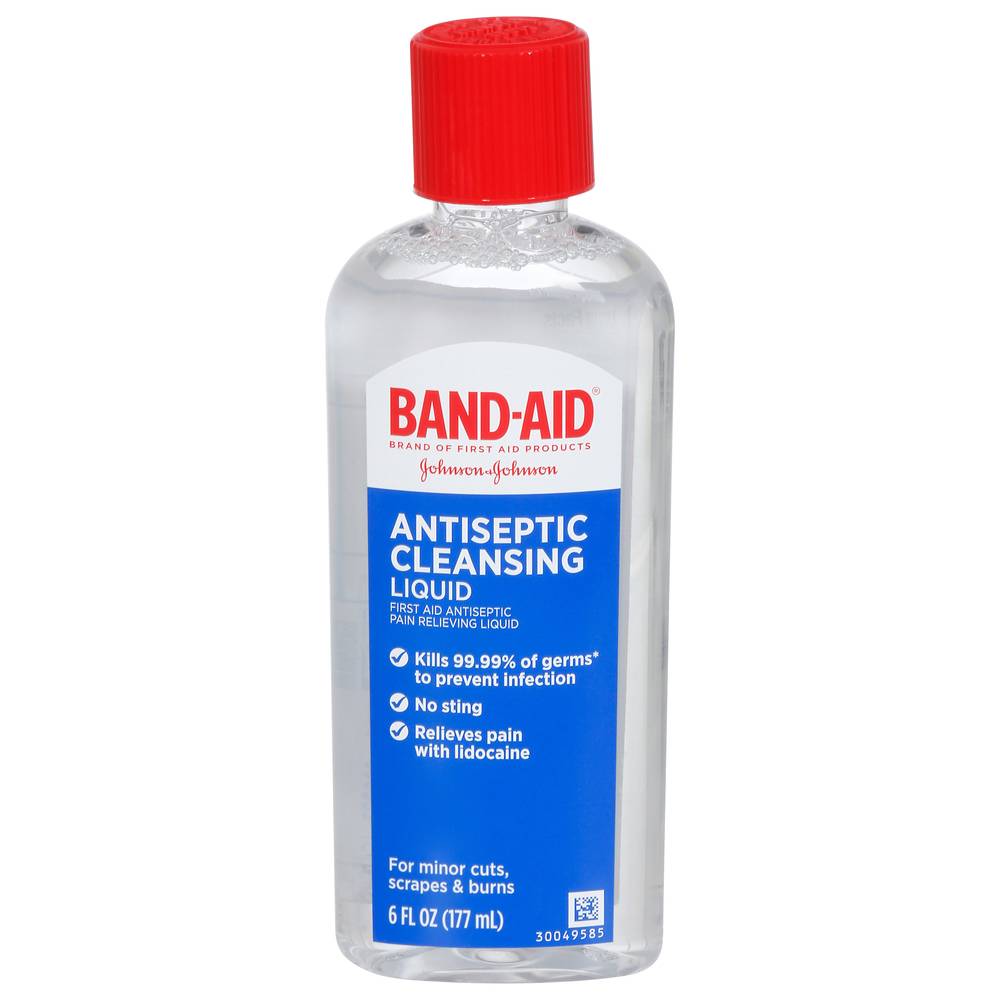 Band-Aid Antiseptic Cleansing Liquid (6 fl oz)