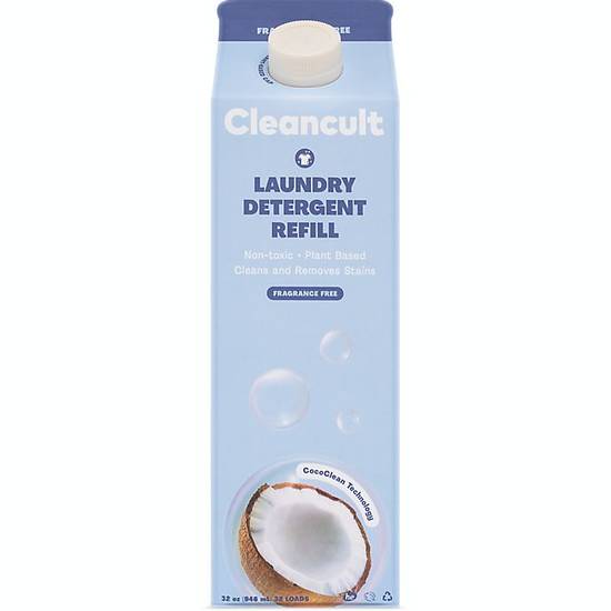 Cleancult 32 fl. oz. Fragrance Free Laundry Detergent Refill