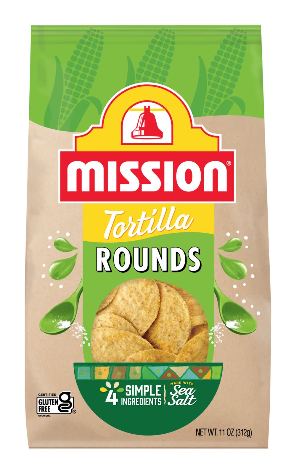Mission Rounds Tortilla Chips (11 oz)