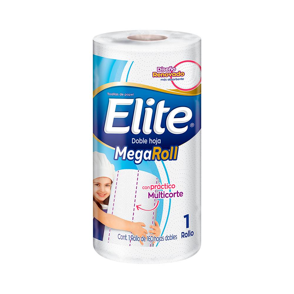 Elite toalla doble hoja megaroll