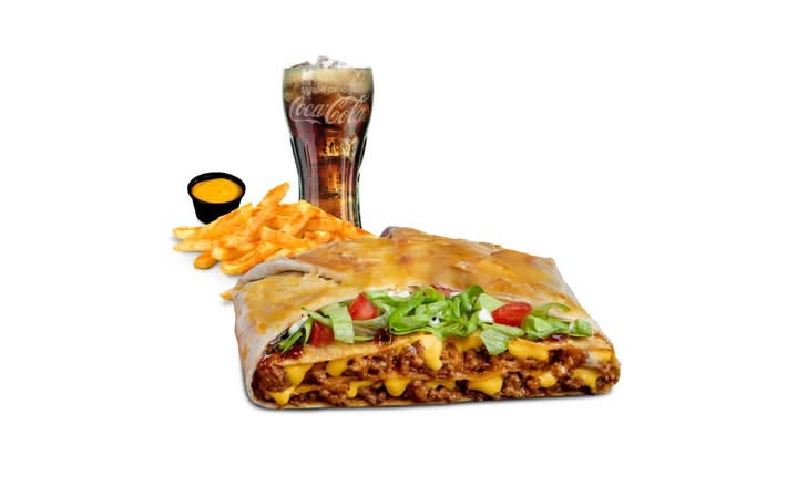 Menú Crunchywrap Deluxe Cheese
