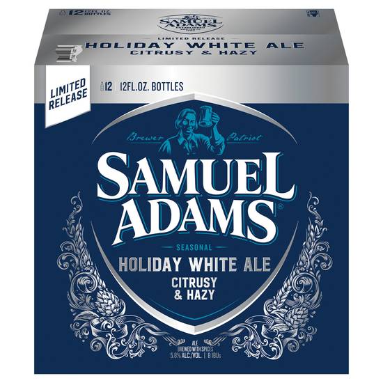 Samuel Adams Seasonal Domestic Alpine Lager Beer (12 ct, 12 fl oz)